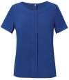 BK142 2280 Brook Taverner Ladies Verona Short Sleeve Shirt Royal Blue colour image